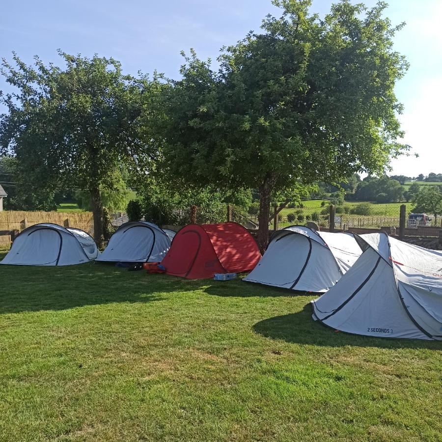 La Billardiere Camping A La Ferme Le Menil-Ciboult 外观 照片