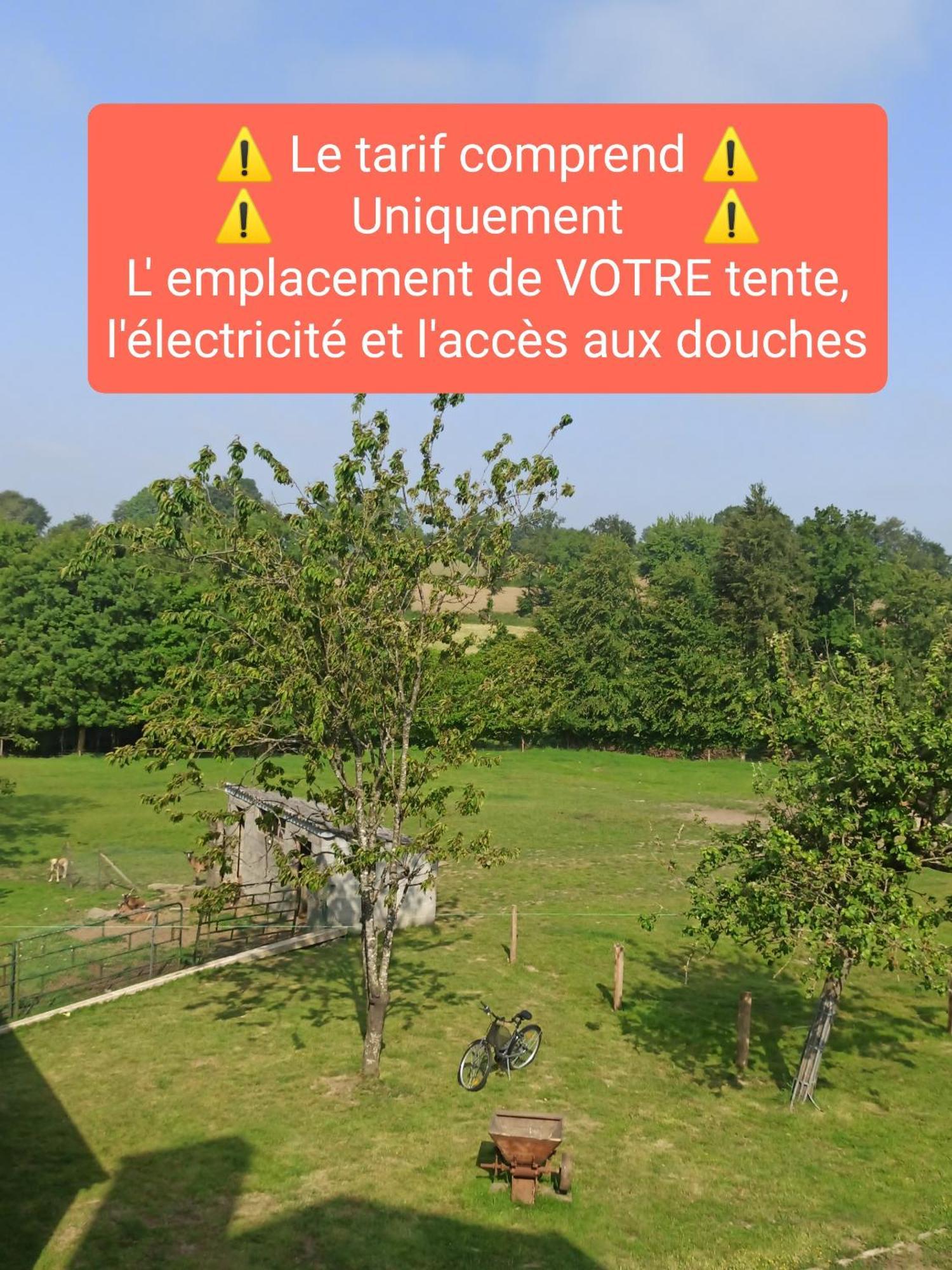 La Billardiere Camping A La Ferme Le Menil-Ciboult 外观 照片