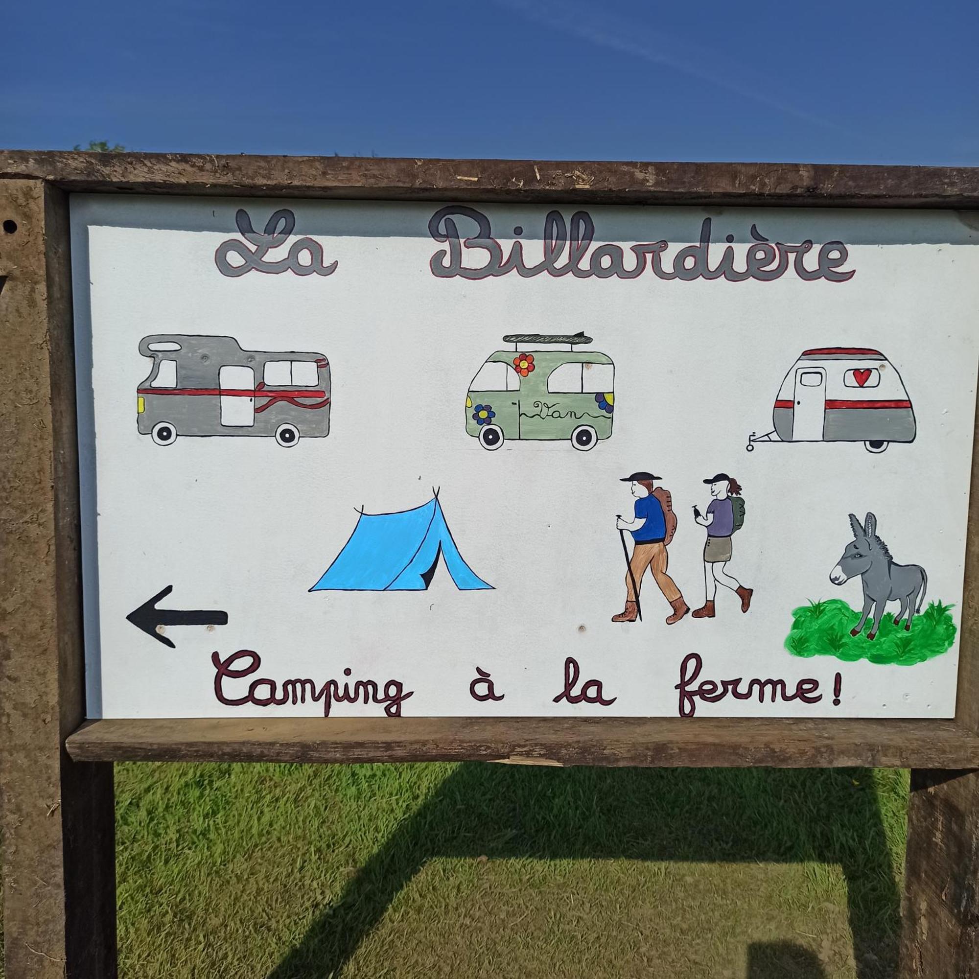 La Billardiere Camping A La Ferme Le Menil-Ciboult 外观 照片