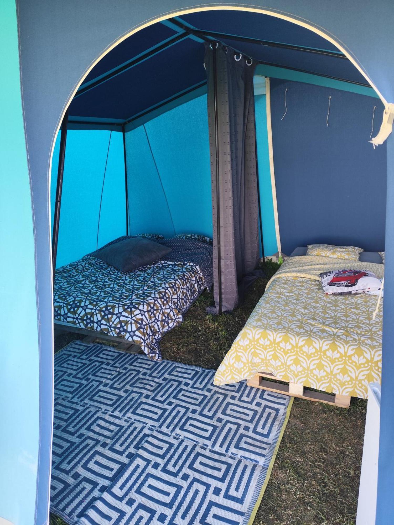 La Billardiere Camping A La Ferme Le Menil-Ciboult 外观 照片
